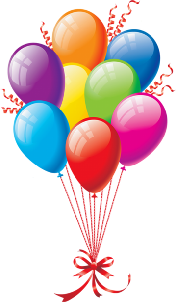 Birthday Balloons Illustration
